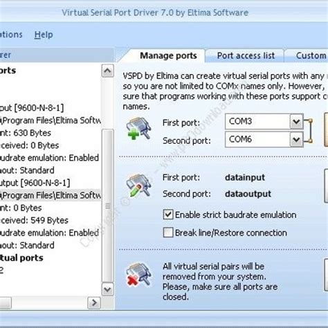 Virtual Serial Port Driver